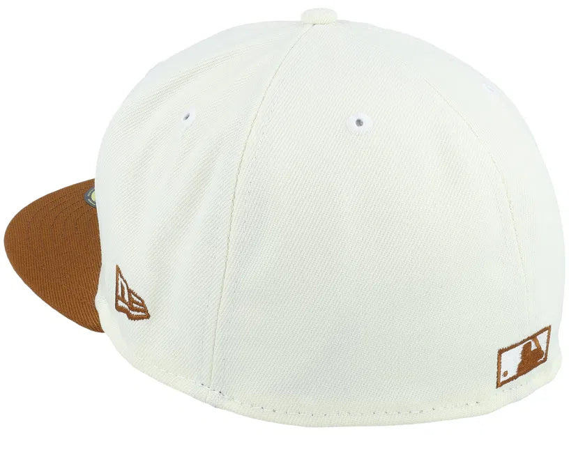 Los Angeles Dodgers 59FIFTY Weekend Smores Chrome/Brown Fitted