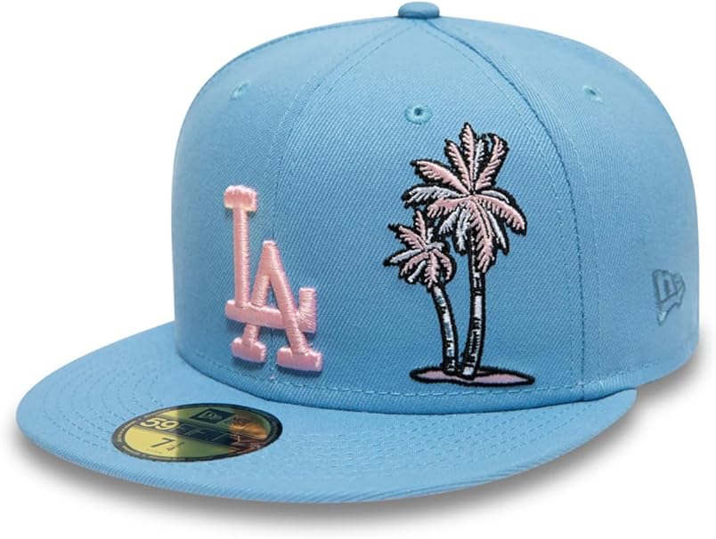 Los Angeles Dodgers Palm Tree Candy Sky Blue 59FIFTY