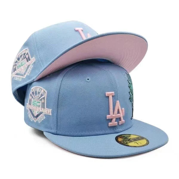 Los Angeles Dodgers Palm Tree Candy Sky Blue 59FIFTY