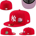 Rose New York Yankees Rose 1999 World Series 59Fifty New Era Fitted Hat